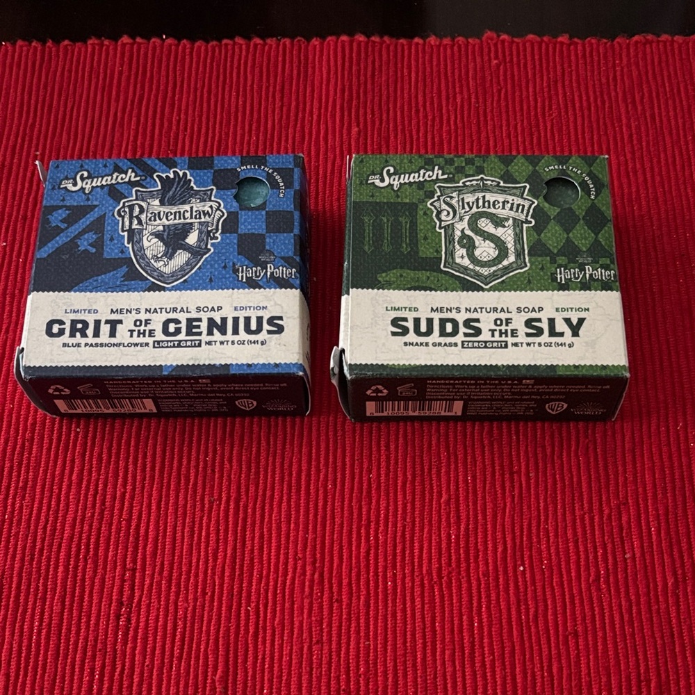 Harry Potter Soap Set - Blue and Green